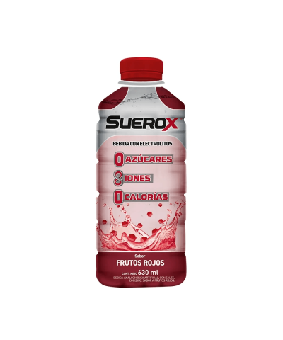 Suerox Isotonica X630ml Frutos Rojos Frutilla