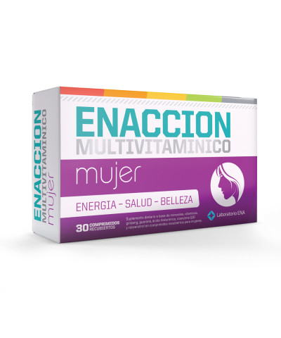 Suplemento Dietario Multivitaminico Mujer ENAccion X 30cmp