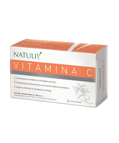 Suplemento Natuliv Vitamina C X 30 Comp