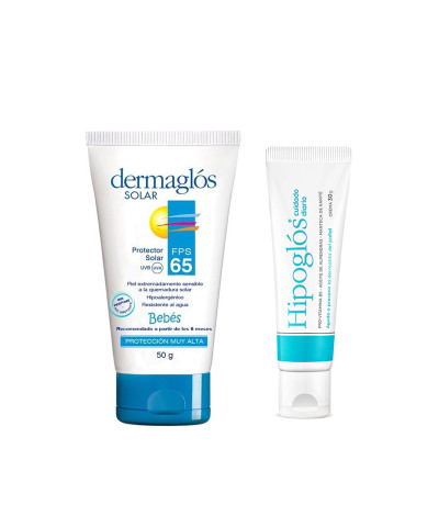 Kit Protección Completa Bebes Hipoglós CD + Dermaglós Solar