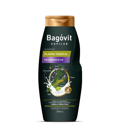 Shampoo Bagovit Capilar Plasma Vegetal X350ml