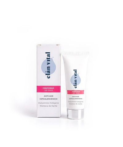 Contorno De Ojos Elán Vital Anti Age Hipoalergénico X 20 Gr
