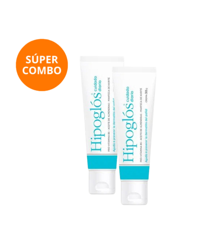 Kit Crema Hipoglos Cuidado Diario 30g X2