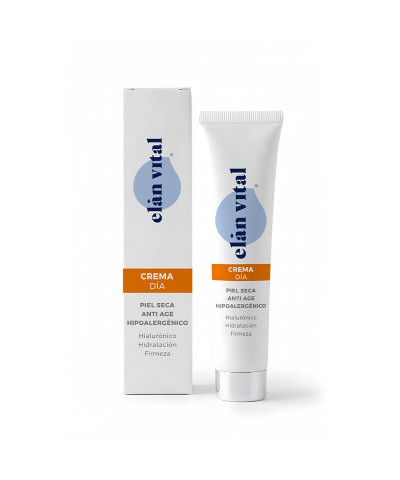 Crema Facial Elán Vital Piel Seca De Día X 40 Gr