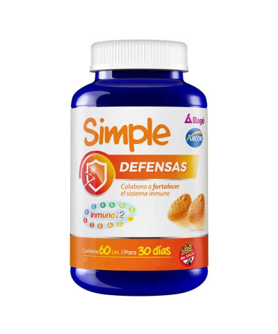 Suplemento Simple Defensas X 60 Unid