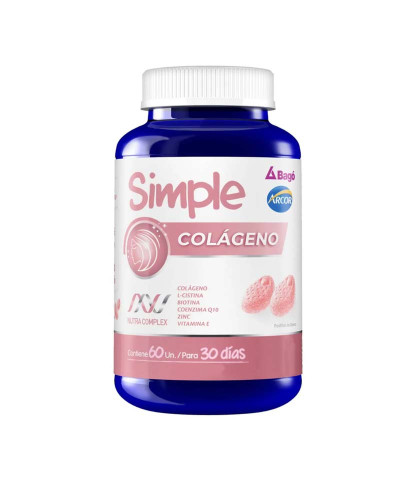 Suplemento Dietario Simple Colágeno X 60 Comp
