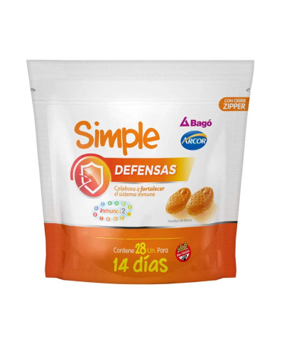 Suplemento Simple Defensas X 28 Unid
