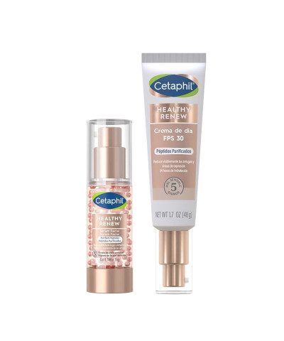 Combo Antiage Cetaphil Healthy Renew Serum Y Crema De Dia
