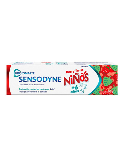Crema Dental Sensodyne Pro-Esmalte Niños X 100 Gr