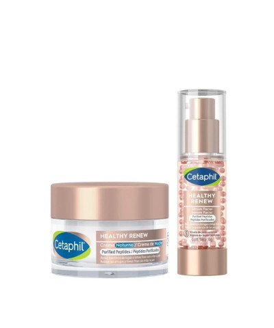 Combo Antiage Cetaphil Healthy Renew Serum Y Crema De Noche
