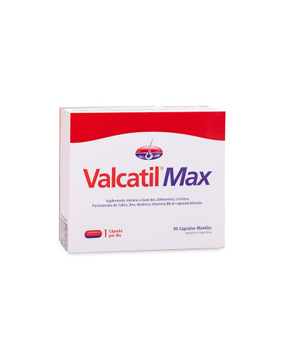 Suplemento Valcatil Max X 30 Caps