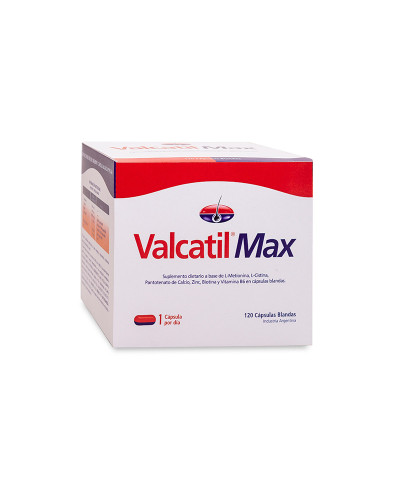 Suplemento Valcatil Max X 120 Caps