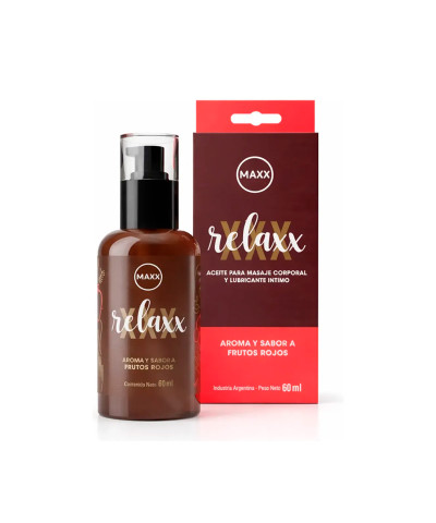 Maxx Aceite Relaxx X60 Gr Frutos Rojos