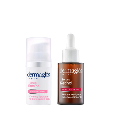 Kit Facial Dermaglós Serum Retinol + Ectoína