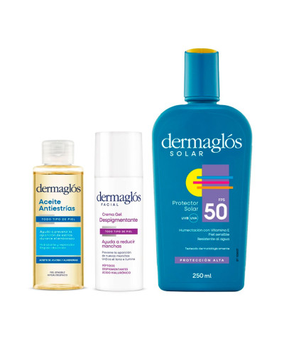 Kit Facial Corporal Dermaglós Cuidado De La Piel Maternidad