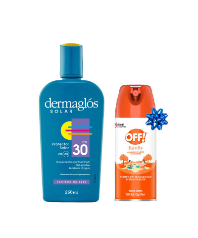 Derma Sol F30 EMx250 + Off Familiar De Regalo