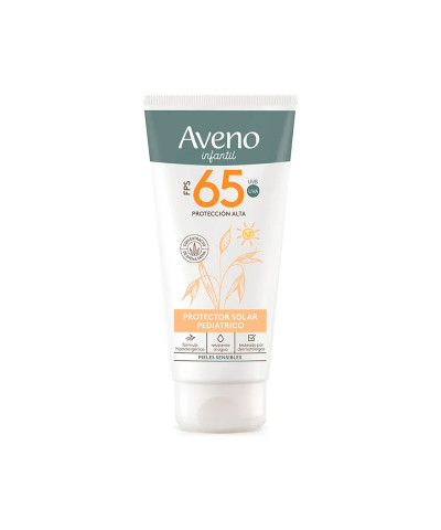 Protector Solar Infantil FPS 65 Aveno Crema 175g