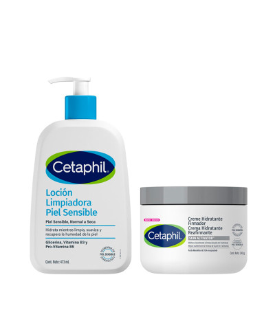 Rutina Cetaphil Corporal Hidratante Reafirmante
