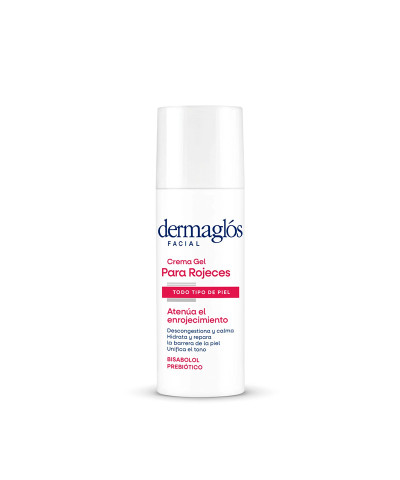 Crema Gel Facial Rojeces Hidratante Calmante Dermaglós 50g