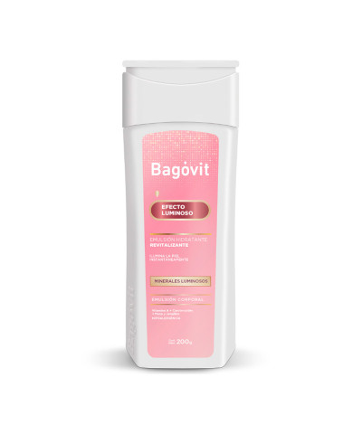 Crema Corporal Bagóvit A Emulsión Efecto Luminoso X 200 Ml