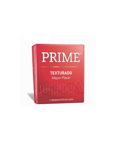 Preservativos Prime Texturados Mayor Placer X 3 Unid