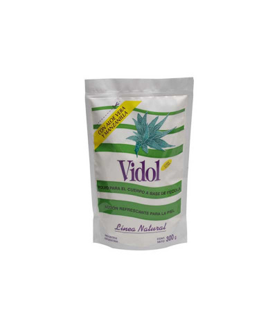 Talco Vidol Polvo Con Aloe Vera X 300 Gr