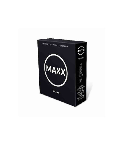 Preservativos Maxx Tachas X 3 Unid