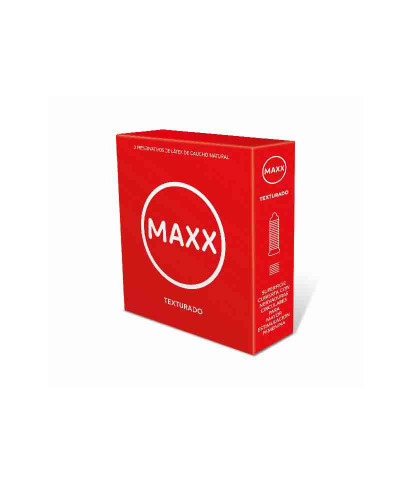 Preservativos Maxx Texturados X 3 Unid