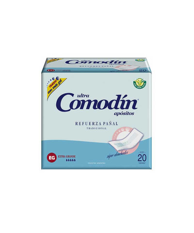 Apósitos Comodín Refuerza Pañal Talle Extra Grande X 20 Unid