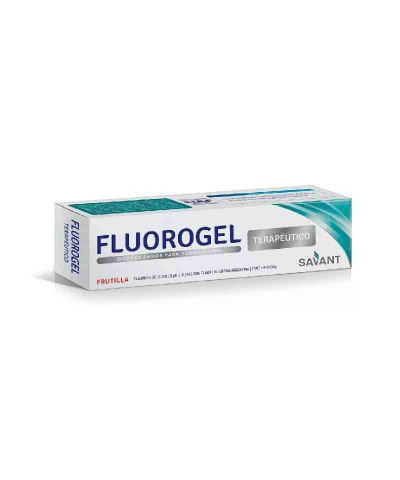 Crema Dental Fluorogel Terapéutico Frutilla X 60 Gr