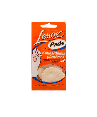 Pads Lenox Callos Plantares X 6 Unid