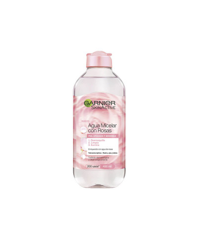 Agua Micelar Garnier Skin Active De Rosas X 400 Ml
