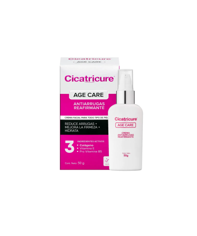 Crema Facial Cicatricure Age Care Reafirmante X 50 Gr