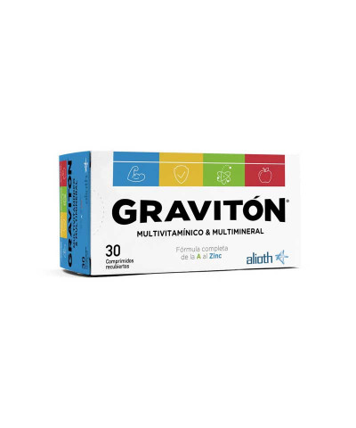 Multivitamínico & Multimineral Gravitón X 30 Comp