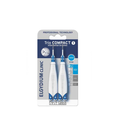 Cepillo Interdental Elgydium Clinic Trio Compact 1 Narrow