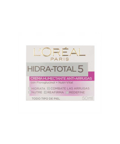 Crema Facial Loreal Paris Anti Arrugas Hidra Total 5 X 50 Ml