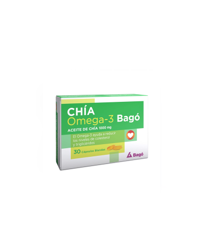 Suplemento Chía Omega-3 1000 Mg X 30 Caps
