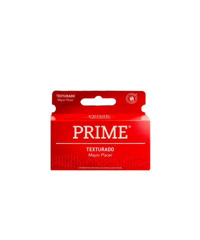 Preservativos Prime Texturados Mayor Placer X 12 Unid