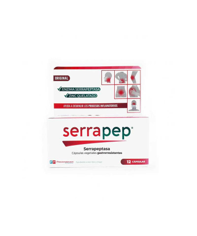 Suplemento Serrapep X 12 Caps