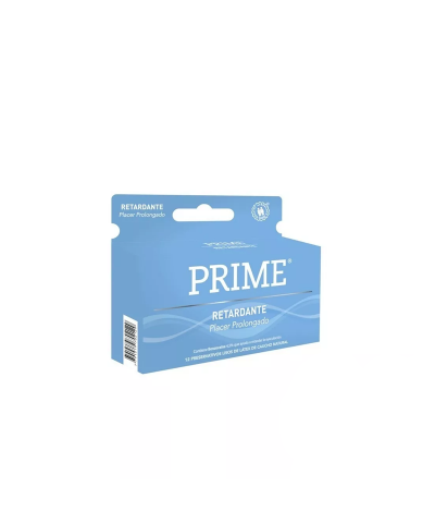 Preservativos Prime Retardante Placer Prolongado X 12 Unid