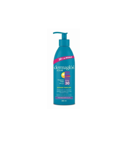 Protector Solar Dermaglós Emulsión FPS 30+ X 380 Ml