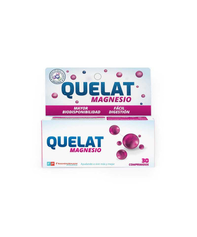 Suplemento Quelat Magnesio X 30 Comp