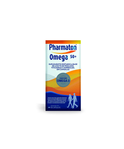 Suplemento Pharmaton 50+ Omega 3 X 30 Caps
