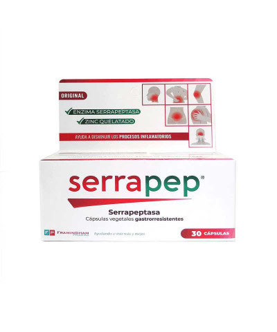 Suplemento Serrapep X 30 Caps