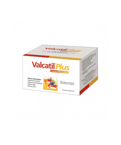 Suplemento Valcatil Plus X 32 Sob