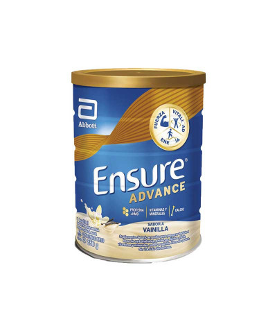 Suplemento Ensure Advance Vainilla Polvo X 850 Gr