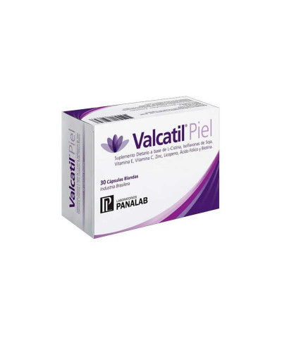Suplemento Valcatil Piel X 30  Caps