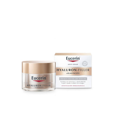 Crema Noche Eucerin Hyaluron Filler+Elasticity X 50 Ml