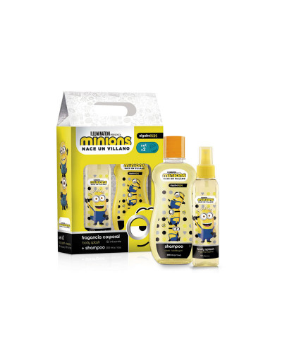 Kit Algabo Body Splash X 125 Ml + Shampoo Minions X 200 Ml
