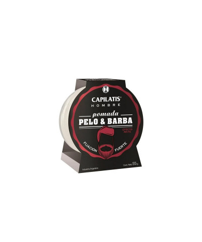 Pomada Para Pelo & Barba Capilatis Fijación Fuerte X 55 Gr